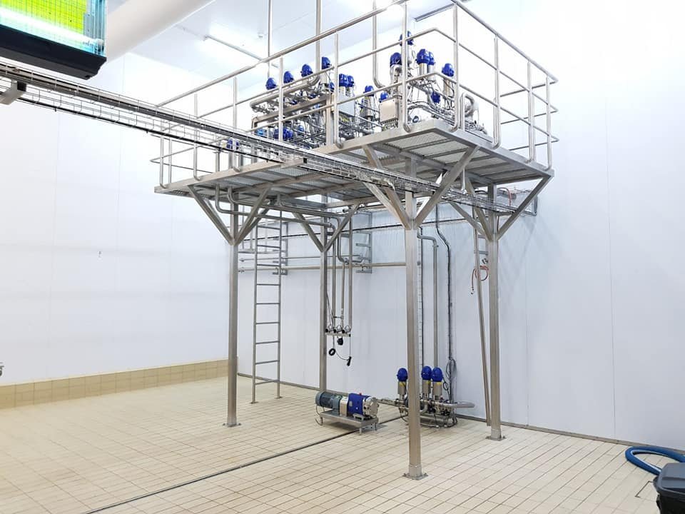 INOX ΒΑΛΒΙΔΟΛΟΓΙΟ ΚΑΙ ΠΑΤΑΡΙ ΣΕ ΒΙΟΜΗΧΑΝΙΑ ΓΑΛΑΚΤΟΣ