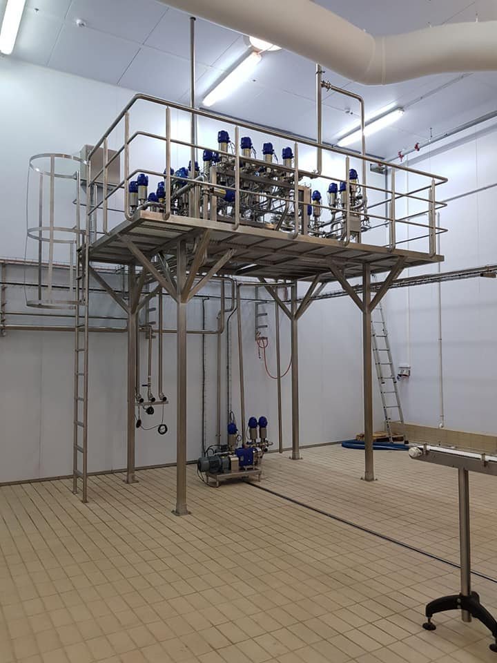 INOX ΒΑΛΒΙΔΟΛΟΓΙΟ ΚΑΙ ΠΑΤΑΡΙ ΣΕ ΒΙΟΜΗΧΑΝΙΑ ΓΑΛΑΚΤΟΣ